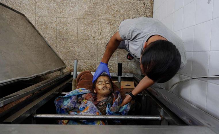 Meanwhile, Israeli strikes keep killing innocent Palestinian children 