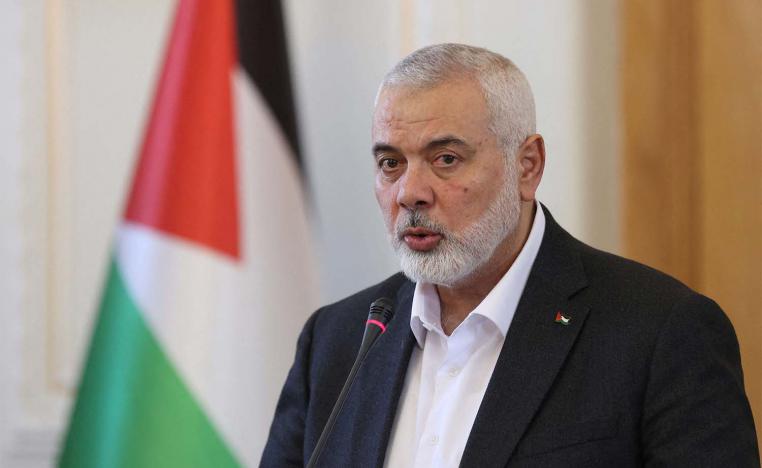 Haniyeh's remarks dealt an apparent blow to Biden's truce proposal 