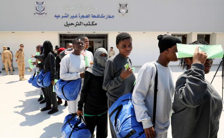 رحلات مغادرة طوعية يتم تنظيمها بالتنسيق مع المنظمة الدولية للهجرة