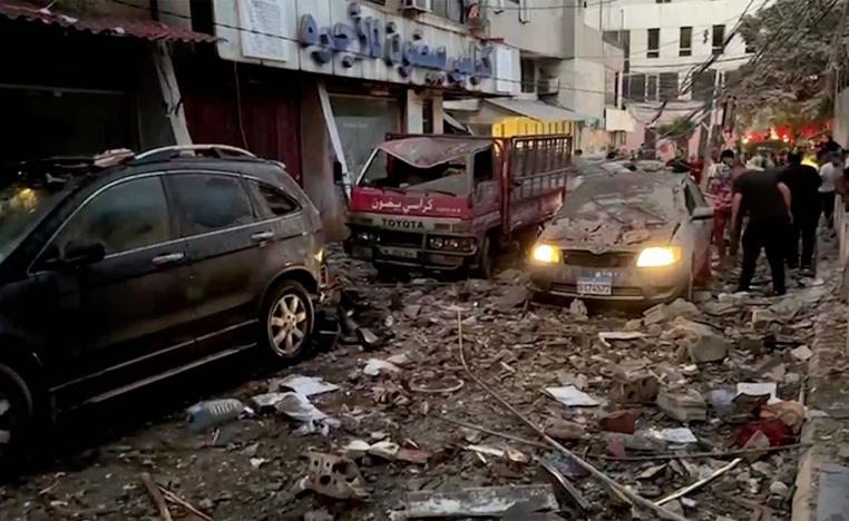 Security sources name targeted Hezbollah commander as Muhsin Shukr, also known as Fuad Shukr
