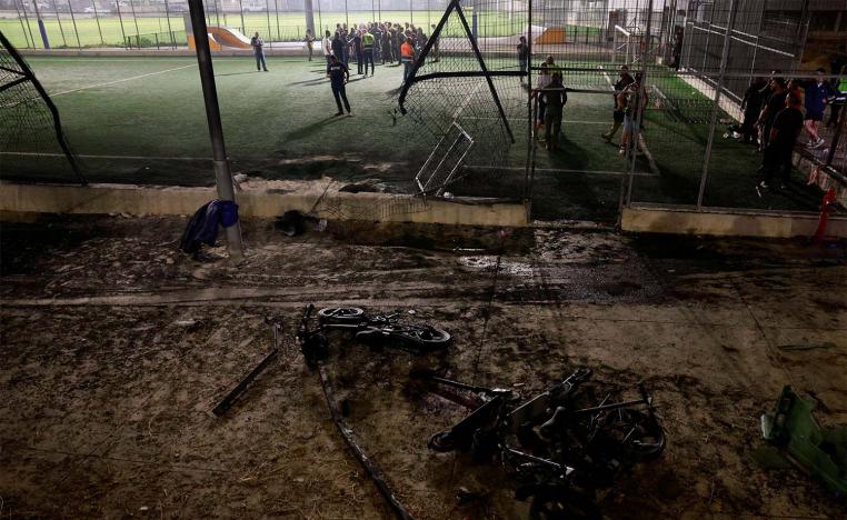 A rocket attack in the Israeli-occupied Golan Heights killed 12 children and teenagers last week