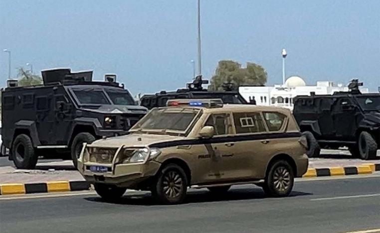 A rare incident in Oman