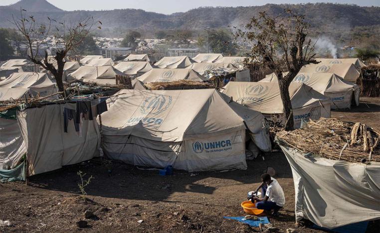 Thousands of Sudanese fled the civil war in Sudan