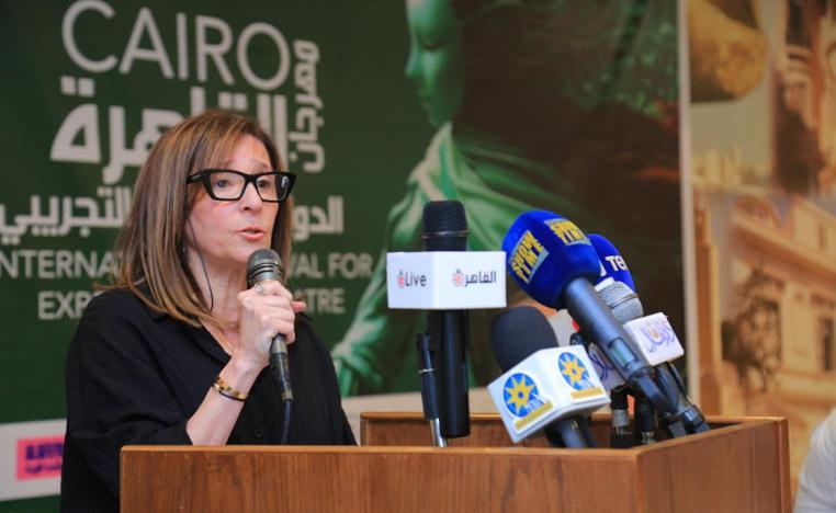 د. دينا أمين مدير المهرجان ورئيس لجنة الورش 