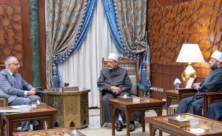 شيخ الازهر يحث على تثقيف الأئمة وإعدادهم لتناول ملف شح المياه