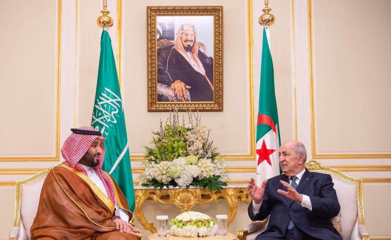 اخر لقاء جمع الرئيس الجزائري بولي العهد السعودي كان في فبراير 2020 في الرياض