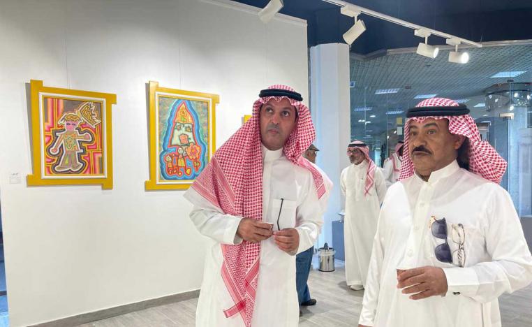 التشكيلي منصور المطيري