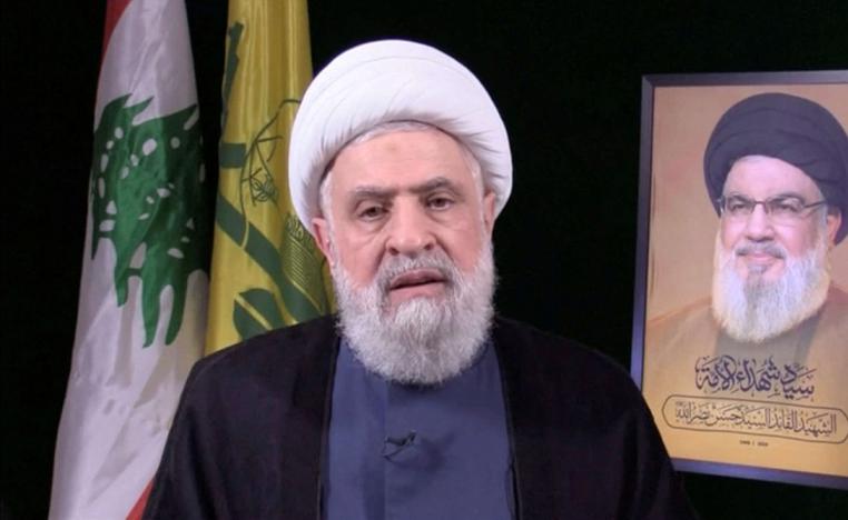 قاسم يقرّ بأن حزب الله تلقى ضربات مؤلمة 
