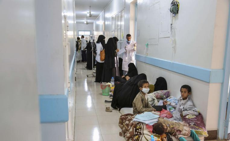 احد المستشفيات اليومنية