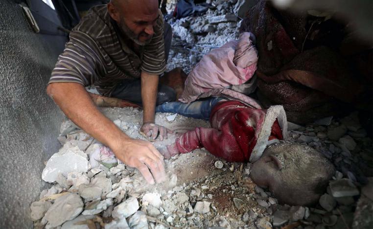 Many children were killed in the Israeli strike