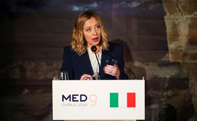 Italian Prime Minister Giorgia Meloni 