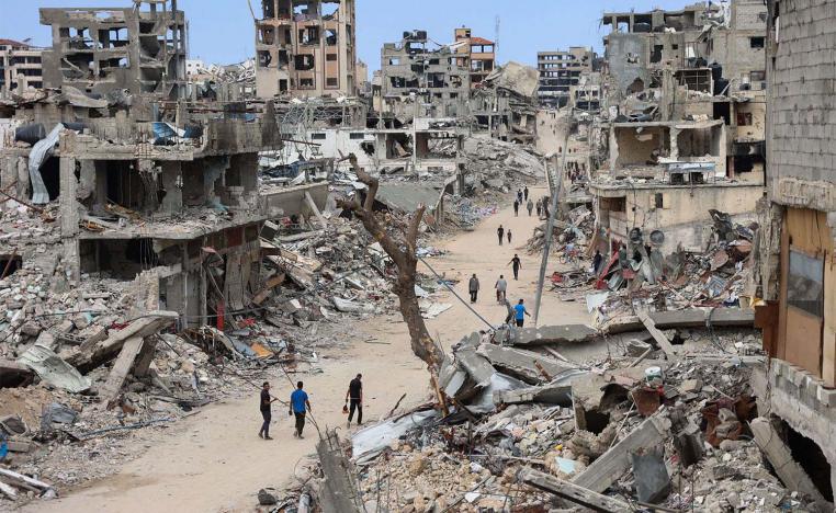 Gaza reduced to rubble 