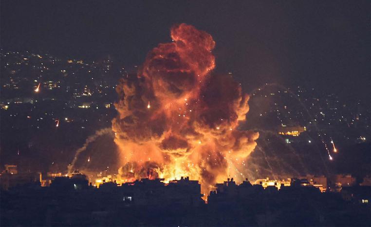 Israel continues to pound Beirut