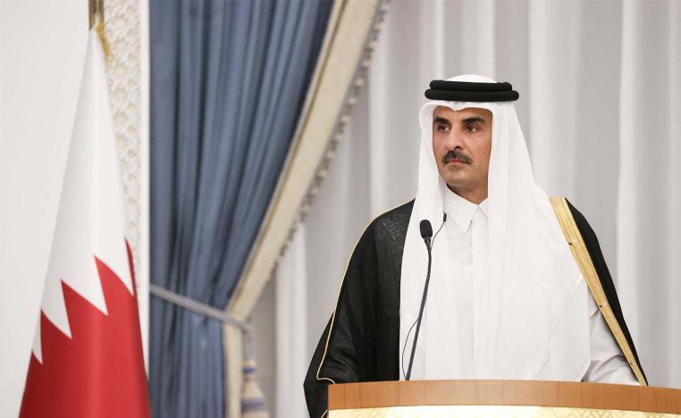 Qatar's Emir Sheikh Tamim