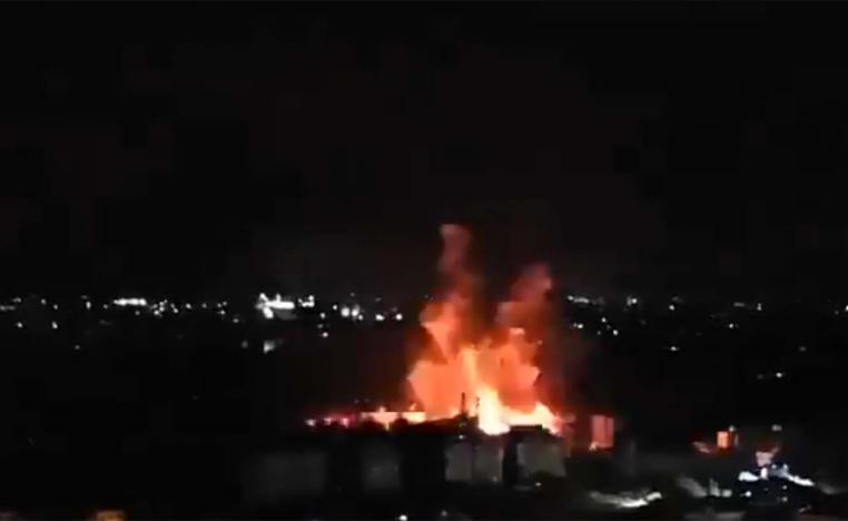 Explosion in Tehran following Israeli airstrikes