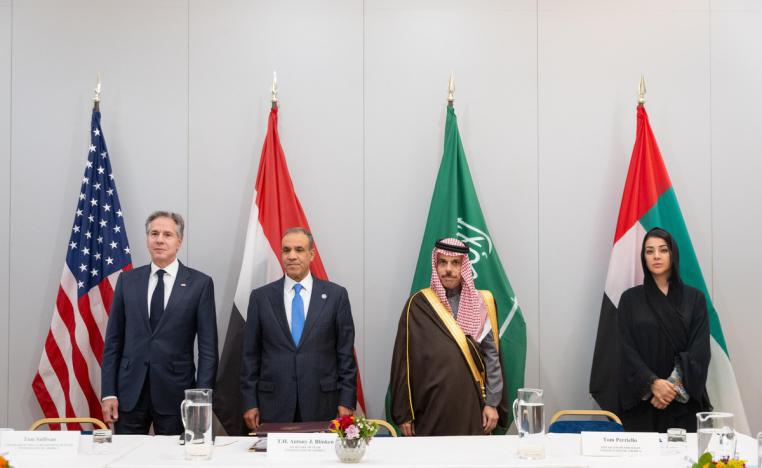 اجتماع الرباعي تناول التهدئة وتعزيز الجهود الإنساني