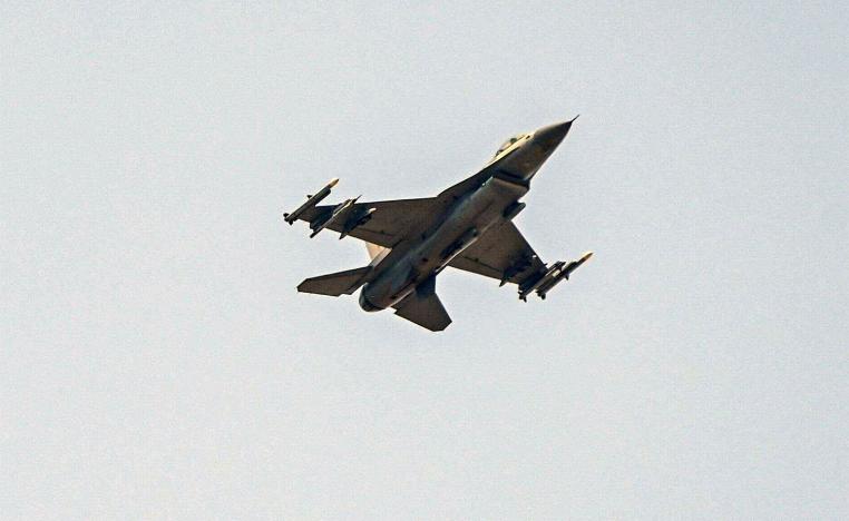 US fighter jet