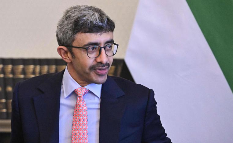 UAE Foreign Minister Abdullah bin Zayed Al Nahyan 