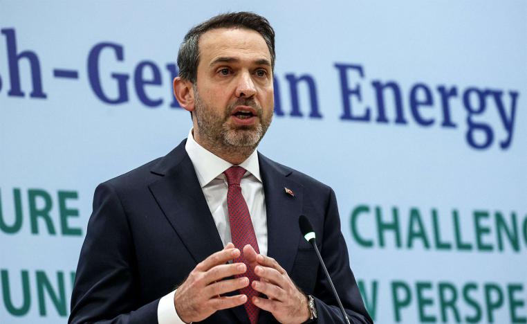 Turkey's Energy Minister Alparslan Bayraktar 