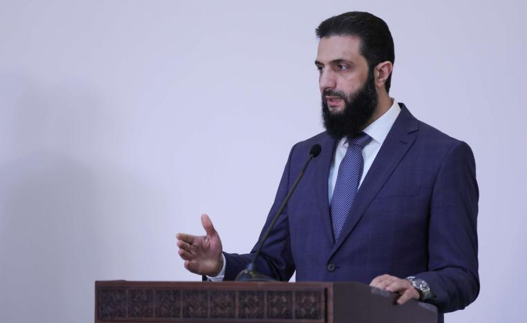 الشرع يصف ترامب بالقائد القادر على احلال السلام في الشرق الأوسط