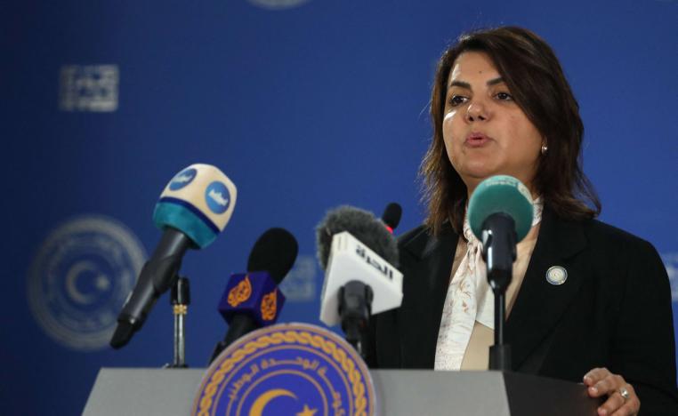 المنقوش تنفي  أن تكون طرفا في الترتيب لأجندة اللقاء