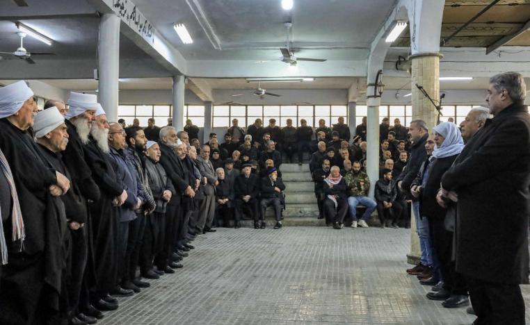 الدروز متخوفون من السلطة الجديدة