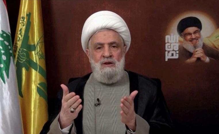 نعيم قاسم يشيد بثبات المقاومة في غزة بعد عقد اتفاق الهدنة