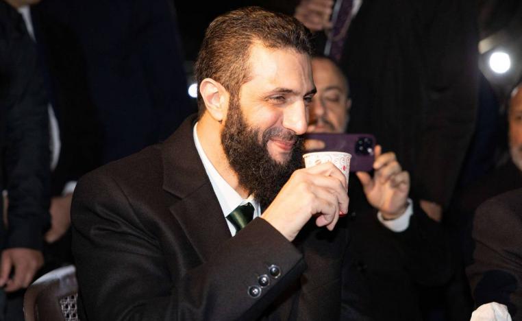 رئيس الإدارة السورية الجديدة أحمد الشرع