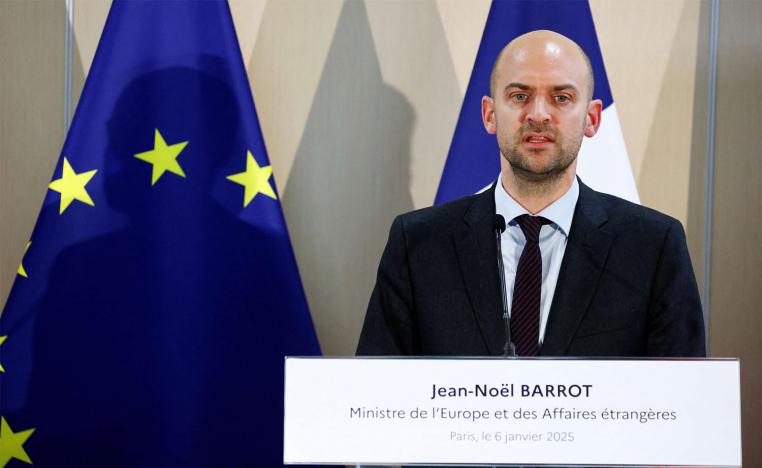 French Foreign Minister Jean-Noel Barrot 