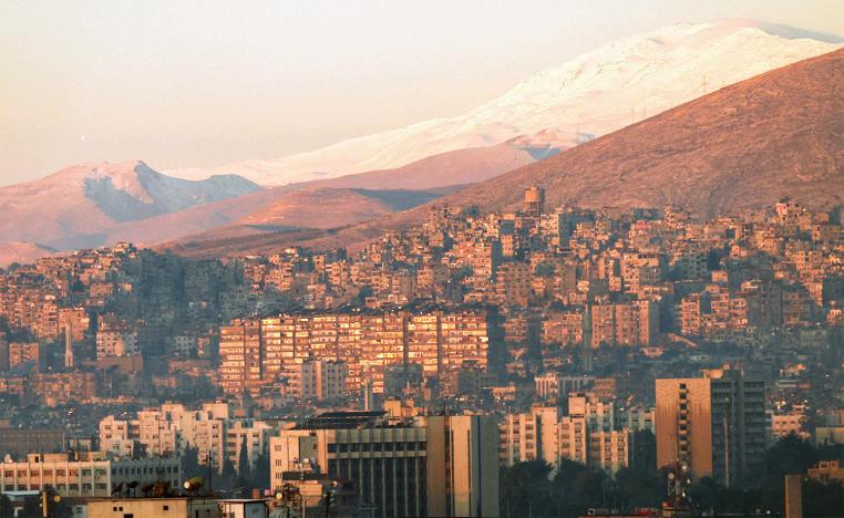 A general view of Damascus