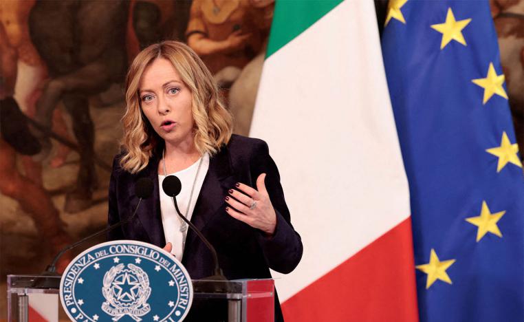 Italian Prime Minister Giorgia Meloni 