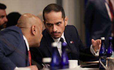 رئيس الوزراء القطري يشدد على أن حكم غزة شأن فلسطيني   
