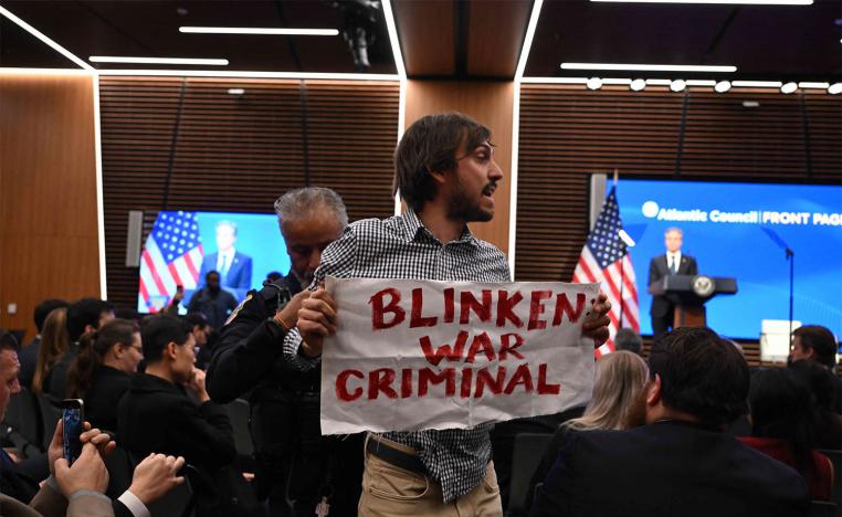 Blinken sought to defend his handling of the 15-month-old conflict in Gaza