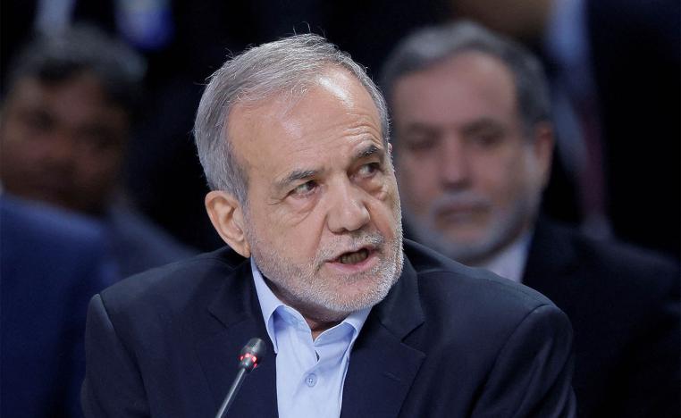 Iranian President Masoud Pezeshkian 