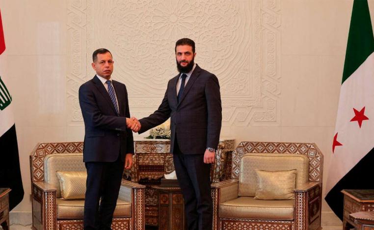 التحفظ العراقي على تعيين الشرع رئيسا لسوريا يتناغم مع الموقف الايراني