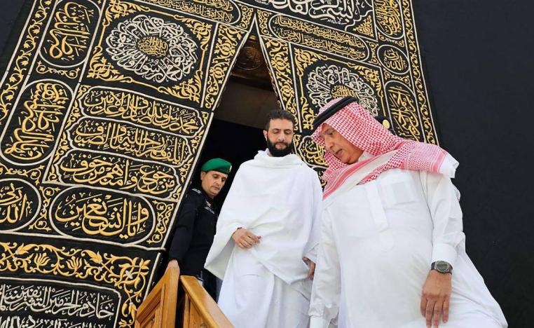 الرئيس السوري أحمد الشرع يزور الحرم الشريف