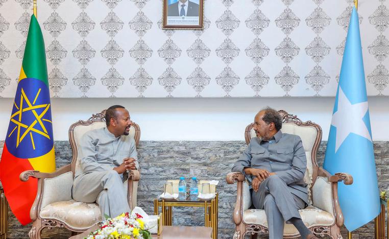 Abiy's trip comes a month after Mohamud visited Addis Ababa