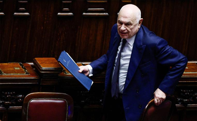 Italy's justice minister Carlo Nordio