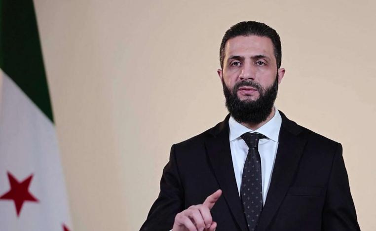 من المستبعد مغادرة الشرع لسوريا حاليا في ظل تعقيدات داخلية
