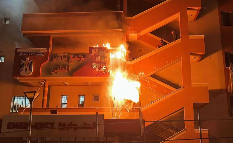 اغتيال برهوم خلال تلقي العلاج في مستشفى ناصر بخان يونس