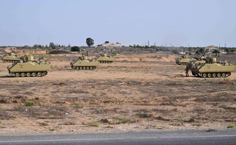 مسؤولون اسرائلييون انتقدوا التحشيد العسكري المصري على الحدود