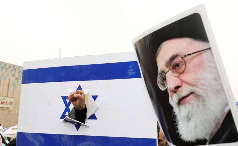 تظاهرة ضد إسرائيل وسط طهران