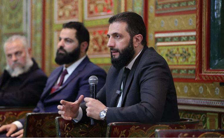 الشرع امام اختبار صعب بعد ثلاثة أشهر من الاطاحة بالأسد