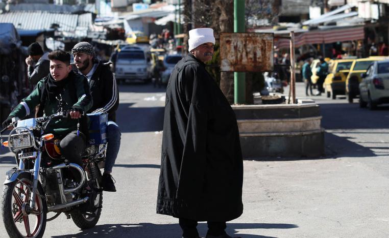 The packages included basic goods like oil, flour, salt and sugar, and were mostly delivered to the southern province of Suwayda