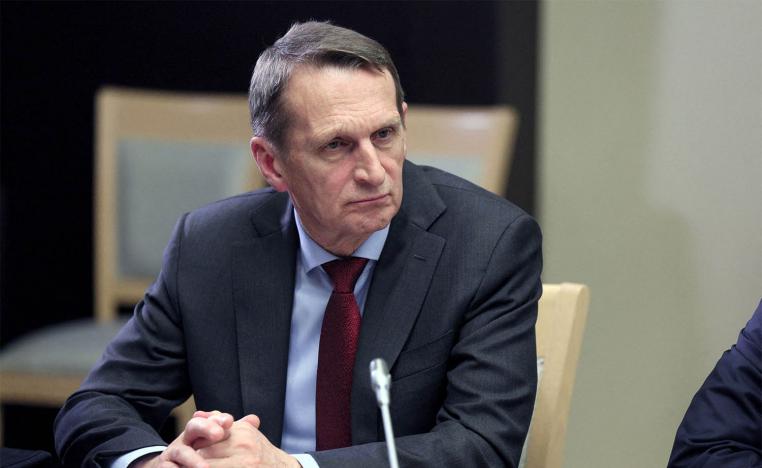 Russian Foreign Intelligence Service (SVR) Director Sergey Naryshkin