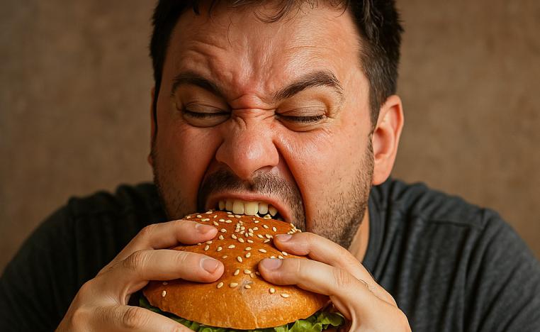 طعام غير صحي