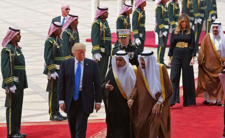 ترامب سيحظى بترحيب حار ومراسم احتفالية لدى وصوله إلى السعودية 