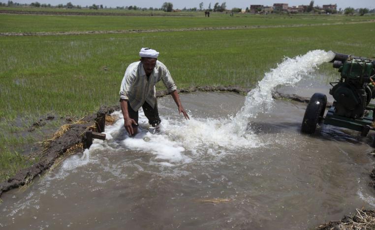 أزمة المياه باتت تؤثر على كل مناحي الحياة في مصر خاصة قطاع الفلاحة