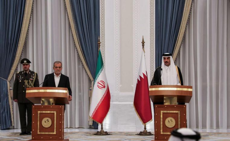 ندوب شابت العلاقات بين قطر وإيران