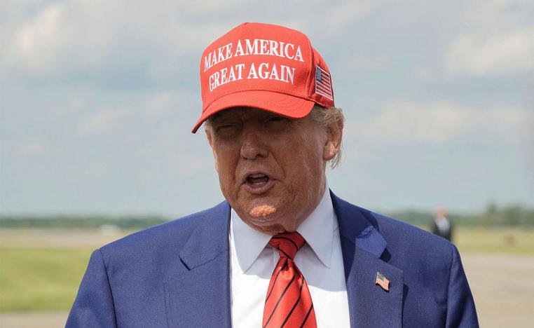 US President Donald Trump